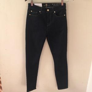 7 For All Mankind 👖high waist ankle skinny 👖